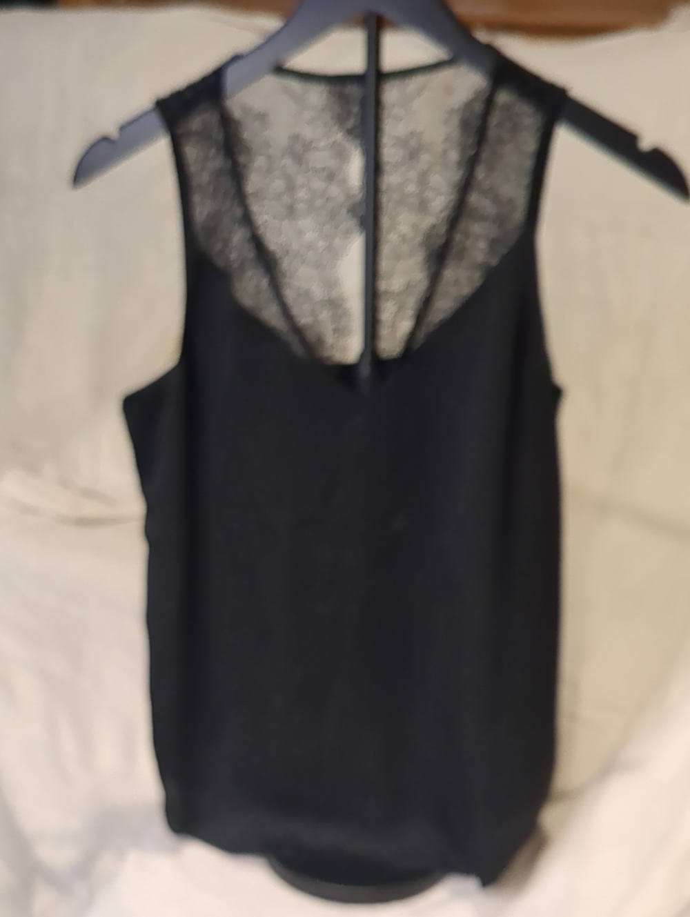 Express Black Lace-Back Camisole